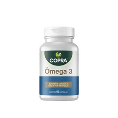CAPSULA OLEO DE PEIXE OMEG 3  60UN COPRA