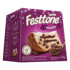 PANETTONE TRUFA BRIG 400G FESTTONE