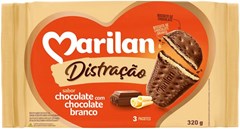 BISC DISTRACAO CHOC BRAN 280G MARILAN