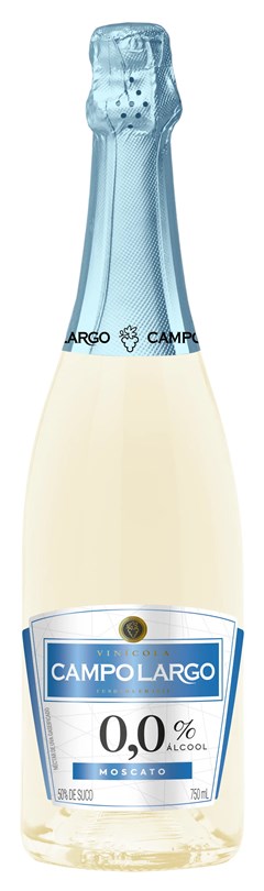ESPUMANTE ZR ALCOOL 750ML CAMPO LARGO