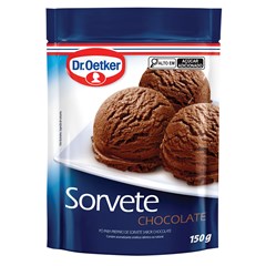 SORVETE PO CHOCOLATE 150G DR OETKER