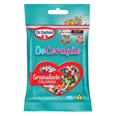 GRANULADO DECORACAO COLOR 70G DR OETKER
