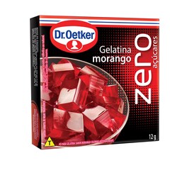 GELATINA ZR MORANGO 12G DR OETKER
