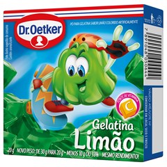 GELATINA LIMAO 20G DR OETKER