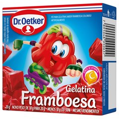 GELATINA FRAMBOESA 20G DR OETKER