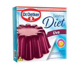 GELATINA DIET UVA 12G DR OETKER