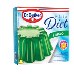 GELATINA DIET LIMAO 12G DR OETKER