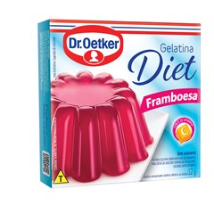 GELATINA DIET FRAMBOESA 12G DR OETKER
