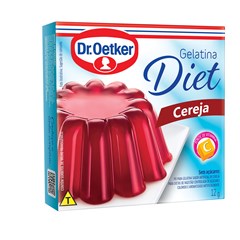 GELATINA DIET CEREJA 12G DR OETKER