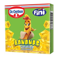 GELATINA BANANAS FINI 20G DR OETKER