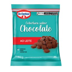 COBERT MOEDA CHOC LEITE 350G DR OETKER