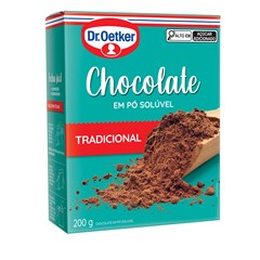 CHOCOLATE EM PO 200G DR OETKER