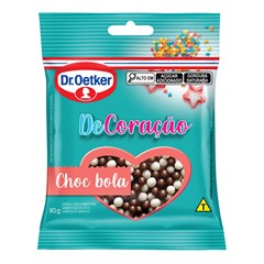 CONF DECORACAO CHOC BOLA 80G DR OETKER