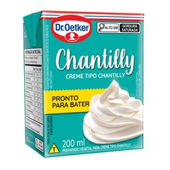 CHANTILLY UHT 200ML DR OETKER