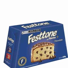 PANETTONE DE PASCOA CHOC 400G FESTTONE