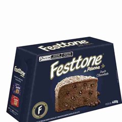 PANETTONE DE PASCOA D CHOC 400G FESTTONE