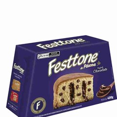 PANETTONE DE PASCOA TR CHO 400G FESTTONE
