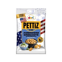 AMENDOIM PETTIZ S CREAM CROC 120G DORI