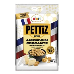 AMENDOIM PETTIZ QUE BRIE CROC 120G DORI