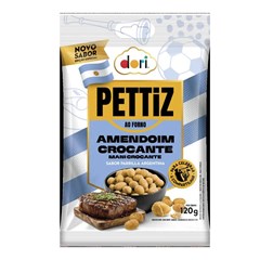 AMENDOIM PETTIZ PARRI ARG CROC 120G DORI