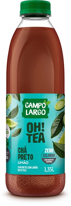 CHA PRETO ZR PESSEGO 1.35L CAMPO LARGO