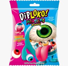 DIP LOKO GUMMY MONSTERS 48X72G DANILLA