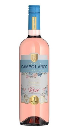 VINHO ROSE SECO 750ML CAMPO LARGO