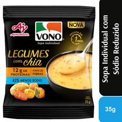 SOPA LEGUMES COM CHIA 35G VONO