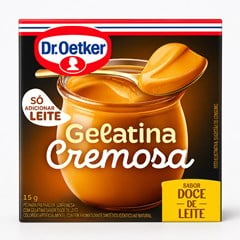 GELATINA CREMOSA DOCE DE LEITE 15G DR OETKER