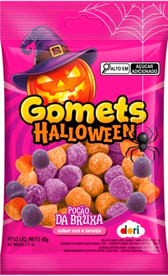 GOMAS SINO HALLOWEEN 60G GOMETS