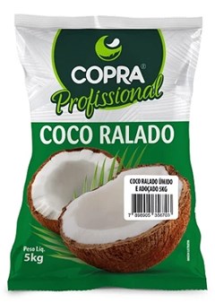 COCO RAL MEDIO UMIDO ADOCADO 5KG COPRA