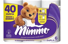 PAPEL HIG FD ROXO 40M 10X6UN MIMMO