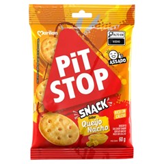 SNACK  PIT STOP QUEIJO NACHO 60G MARILAN