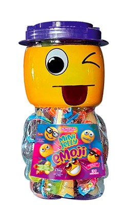 MINI JELLY EMOJI  SORTIDO 100X15G DANILL