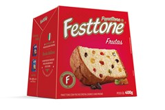 PANETTONE FRUTAS 400G FESTTONE