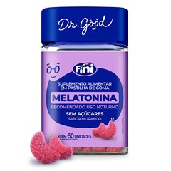 MELATONINA MORANGO 60UN DR. GOOD