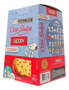 MINI PANETTONE SNOOPY 80G CASA SUICA