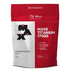 WHEY 3KG MORANGO MAX TITANIUM