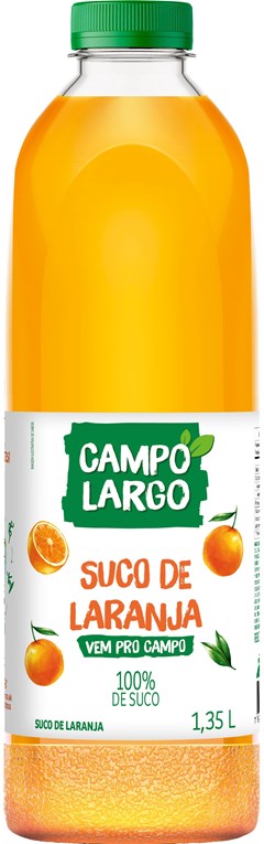 SUCO LARANJA 1.35L CAMPO LARGO
