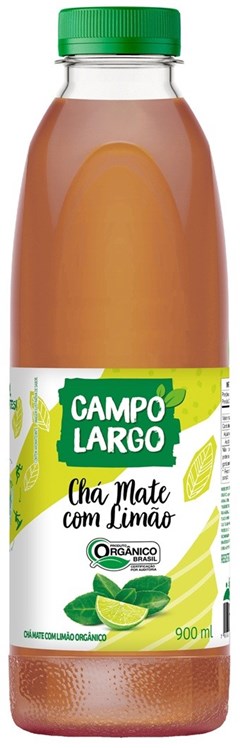 CHA MATE LIMAO ORG 900ML CAMPO LARGO