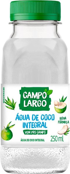 AGUA COCO INTEGRAL 250ML CAMPO LARGO