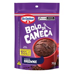 MIST BOLO CANECA BROWNIE 70G DR OETKER