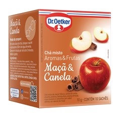 CHA AF MACA E CANELA 10X 1G DR OETKER