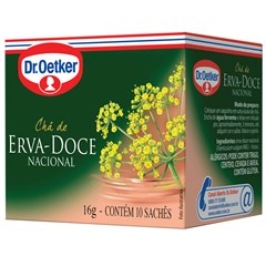 CHA ERV E.DOCE 10X 1,6G DR OETKER