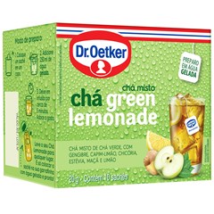 CHA LEMONADE GREEN 10X 2G DR OETKER