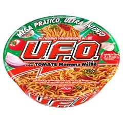 MACARRAO UFO TOMATE C PIMENTA 95G NISSIN