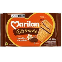 BISC DISTRACAO CHOC 280G MARILAN