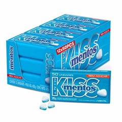 BALA KISS MINT LATA 12X35G MENTOS