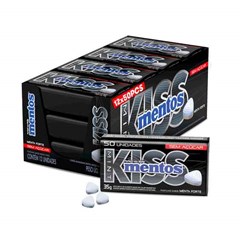 BALA KISS MENTA FORTE FS 12X35G MENTOS