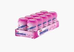 GOMA NANO PUR FRESH BUBBLE 10X20G MENTOS